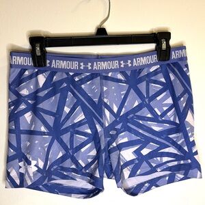 Under Armour Blue Patterned Shorts